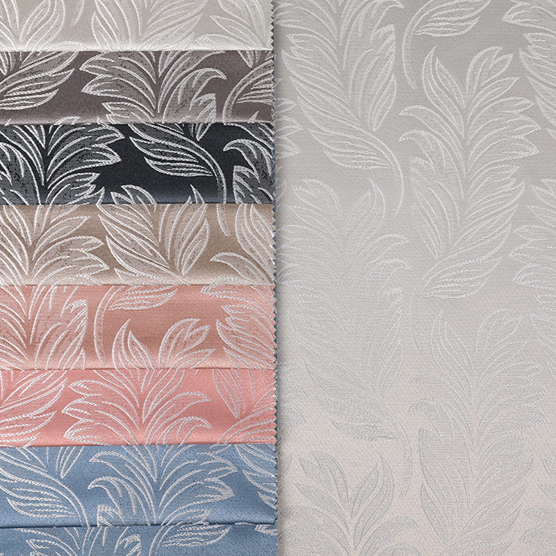 Australian Leaf All-Polyester Jacquard Fabric
