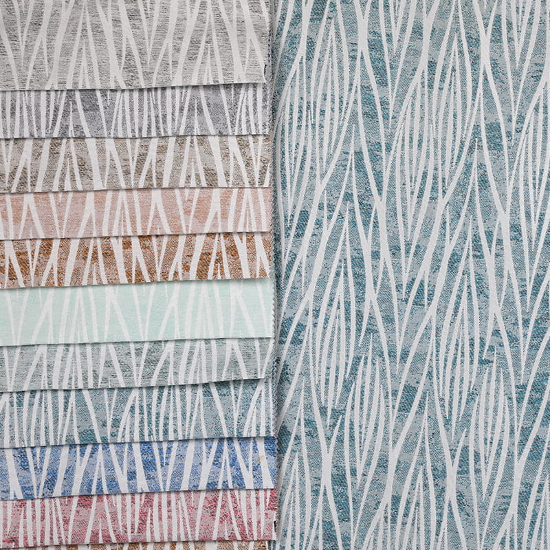 Loop Yarn Jacquard Fabric